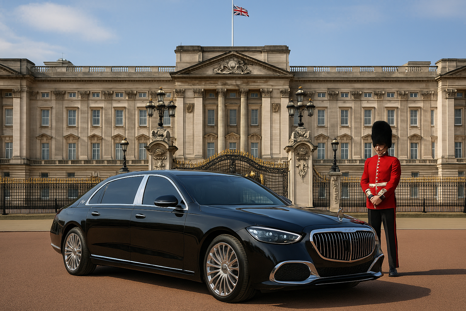 Elegant Mercedes Luxury Vehicle used for Uva Cars Luxury London Airport Transfers